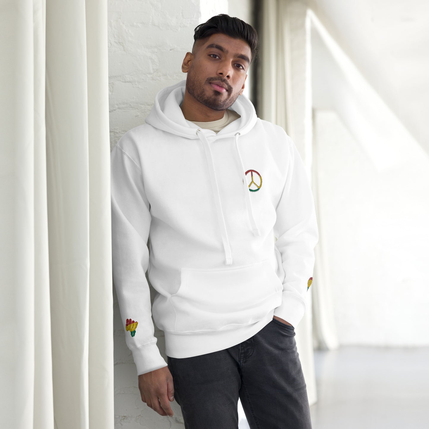 Much Love, Peace and Soul Unisex Hoodie